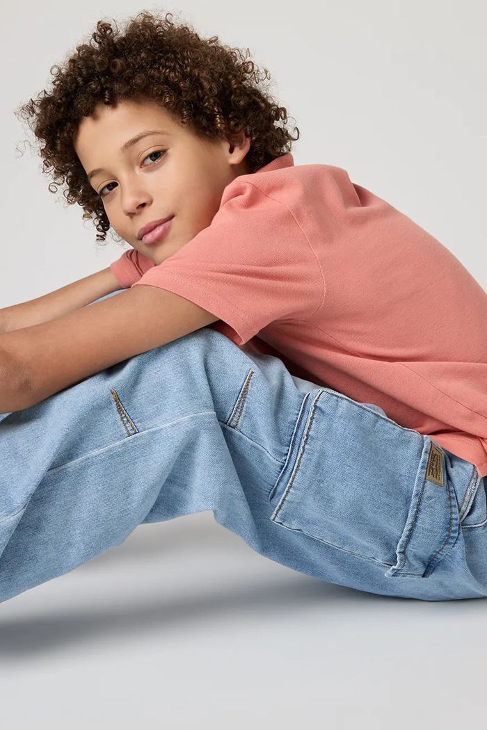 Otroške kavbojke Levi's DENIM PARACHUTE CARGO PANTS 9EM376