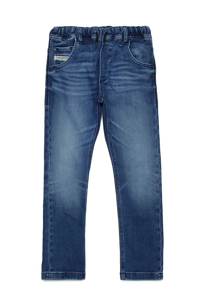 Diesel jeansy dziecięce KROOLEY-NE-J JJJ TROUSERS jeansy niebieski 00J3AJ