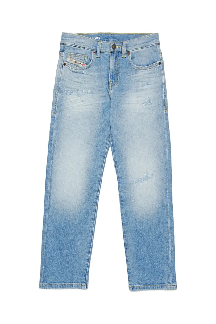 Detské rifle Diesel 2020 D-VIKER-J TROUSERS rifle modrá J00809