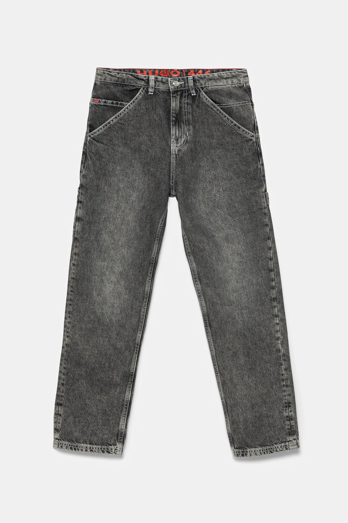 HUGO jeans copii reglabil gri G00383.114.150