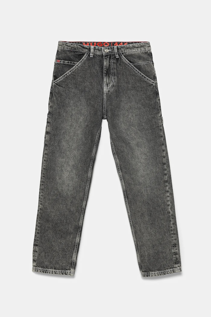 HUGO jeans copii reglabil gri G00383.114.150