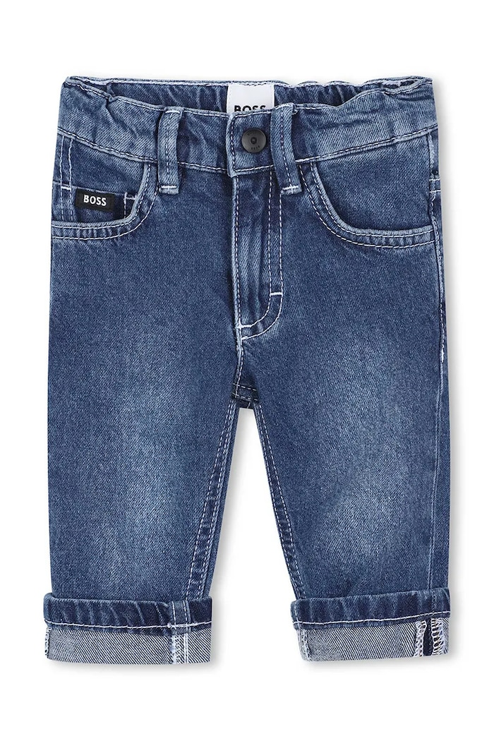 BOSS jeans copii jeans albastru J52081.86.94