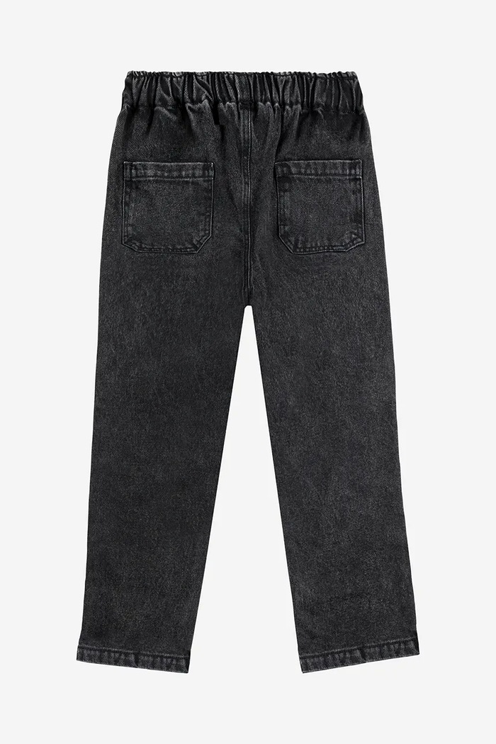 Băieți Bobo Choses jeans copii Wavy 125AC084 negru
