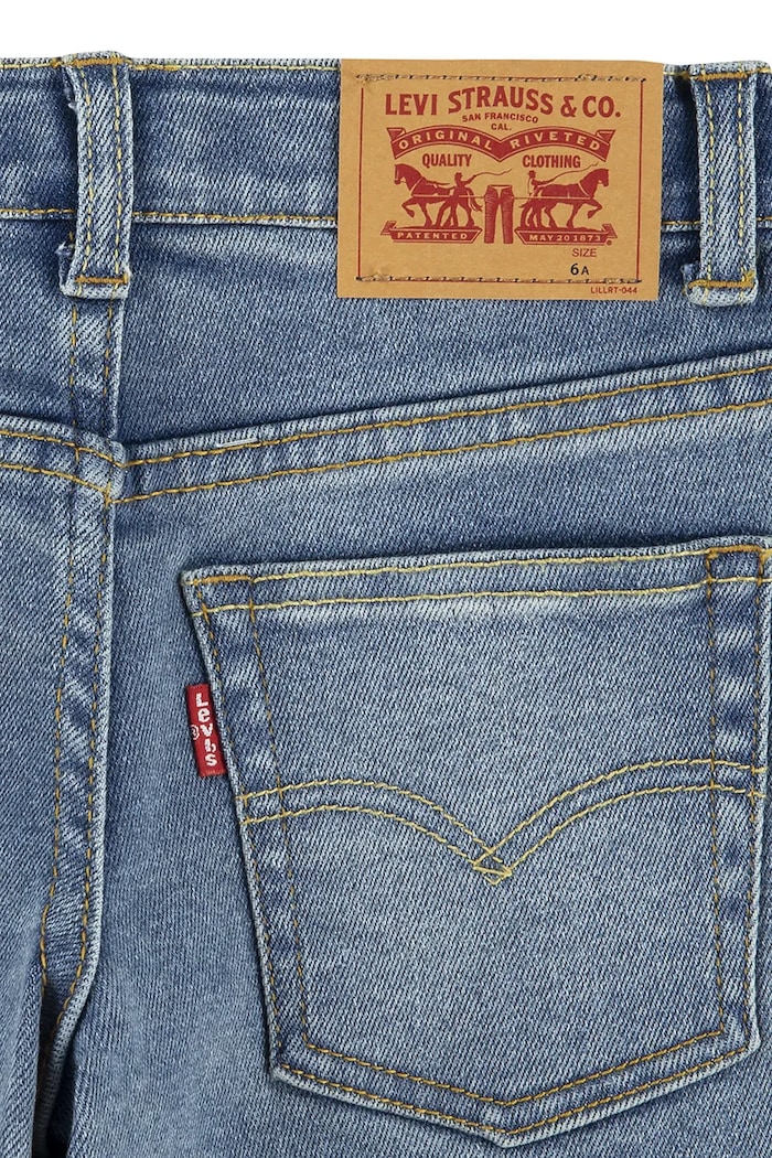 Dětské rifle Levi's STAY LOOSE TAPER JEANS modrá 8ED516.PPYA