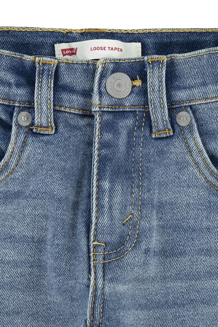 Dětské rifle Levi's STAY LOOSE TAPER JEANS 8ED516.PPYA modrá