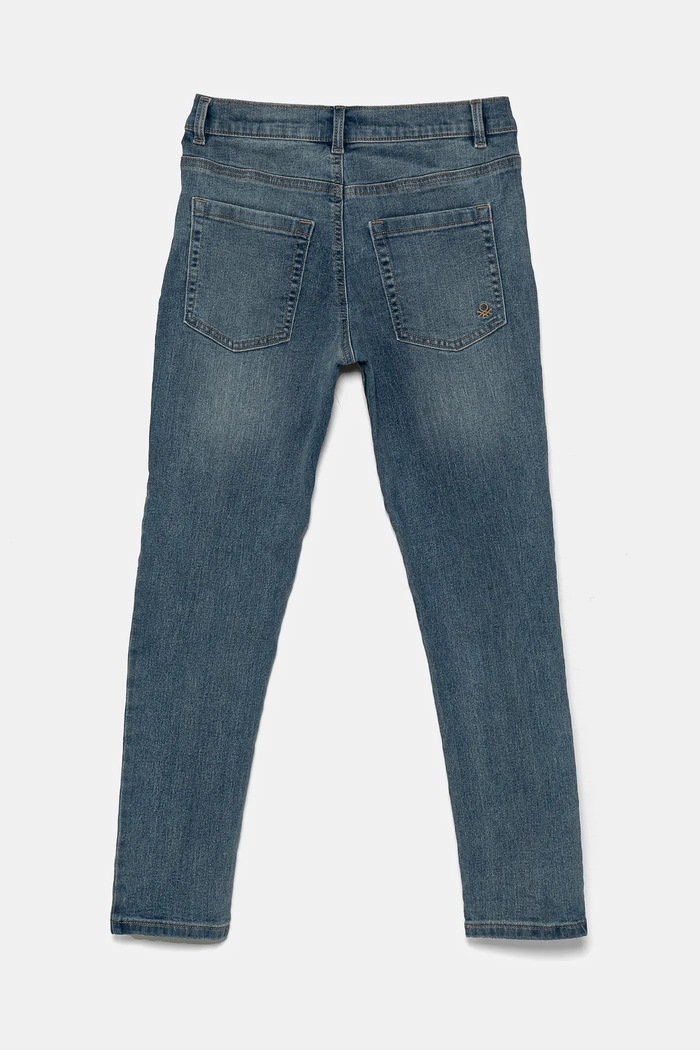 United Colors of Benetton jeans copii 4PORCE00K.G.Seasonal albastru SS25