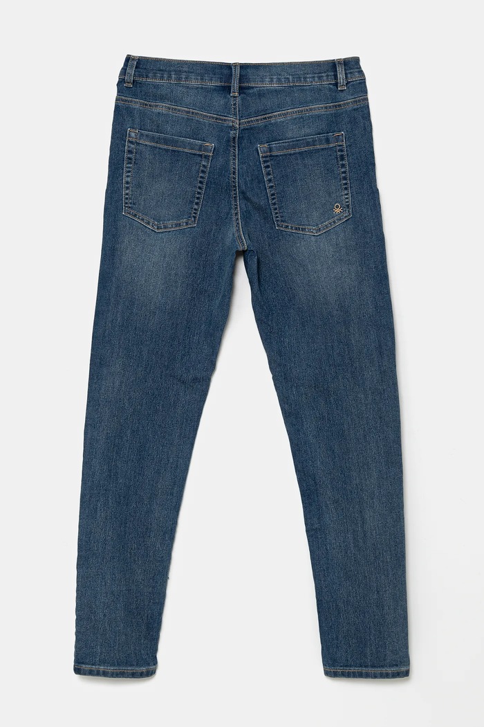 United Colors of Benetton jeans copii 4PORCE00K.G.Seasonal bleumarin SS25