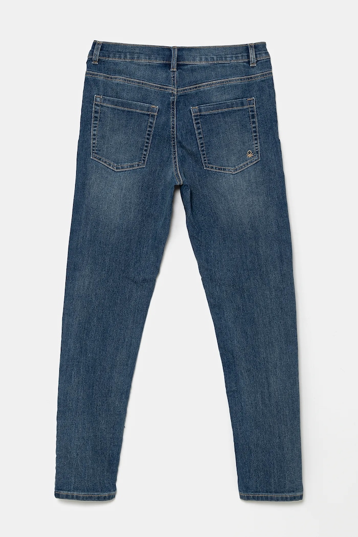 United Colors of Benetton jeans copii 4PORCE00K.G.Seasonal bleumarin SS25