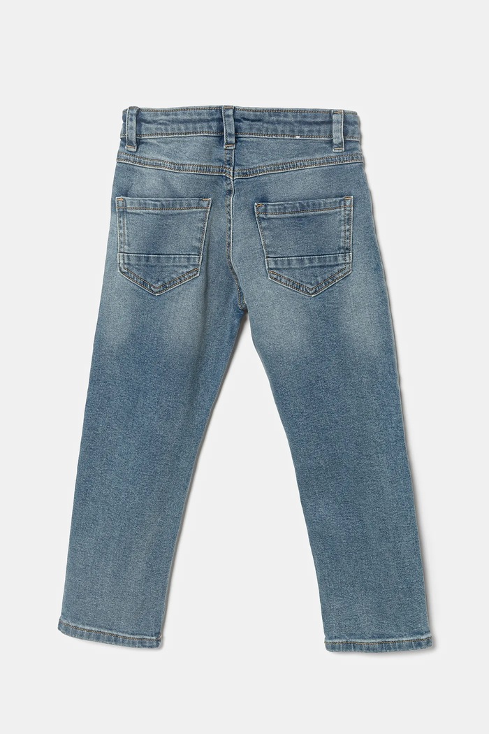 United Colors of Benetton jeans copii 45ONGE01X.P.Reprop.PPYA albastru SS25