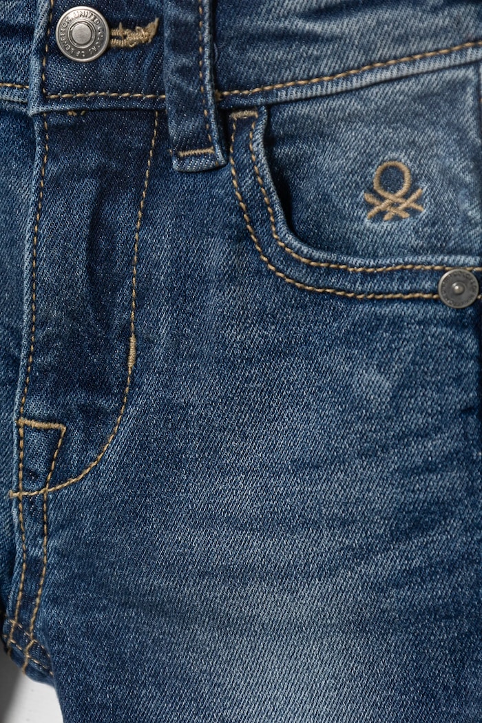 Băieți United Colors of Benetton jeans copii 45ONGE01X.P.Reprop.PPYA bleumarin