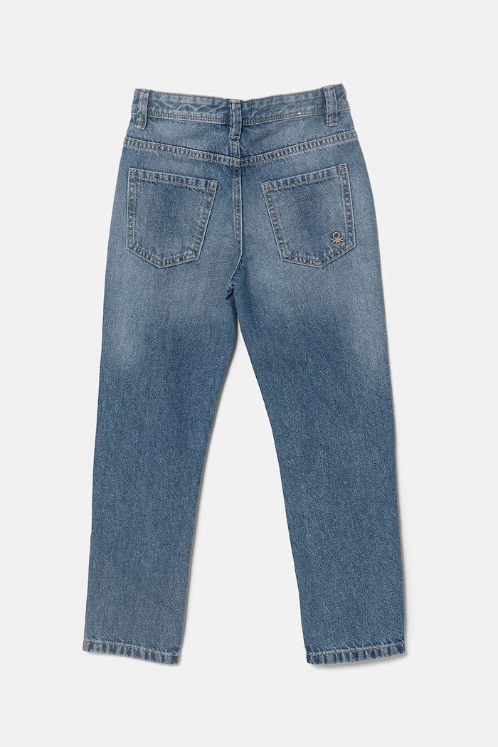 United Colors of Benetton jeans copii 4DW2CE021.G.Reprop.PPYA albastru SS25