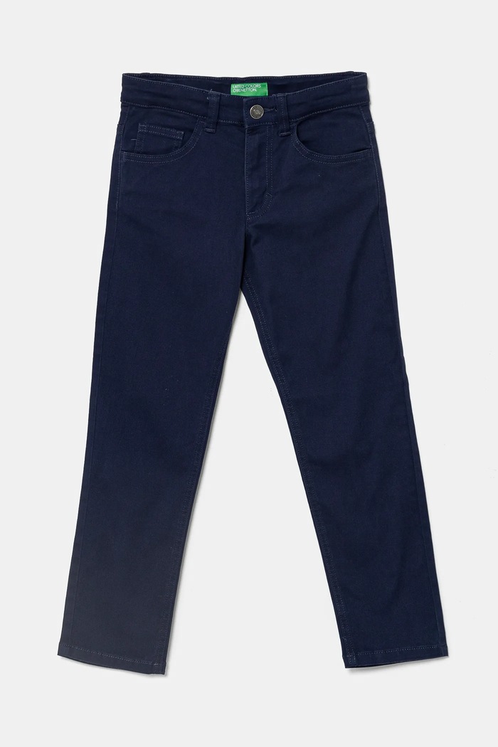 United Colors of Benetton jeans copii reglabil bleumarin 4TCGCE00P.G.Seasonal
