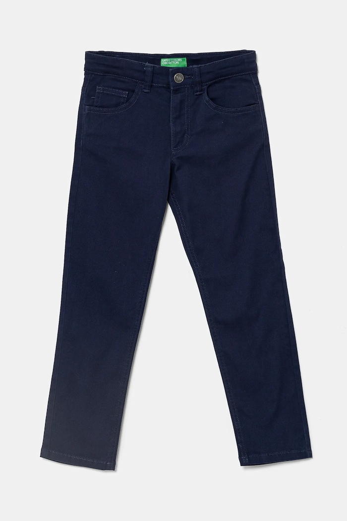 United Colors of Benetton jeans copii reglabil bleumarin 4TCGCE00P.G.Seasonal