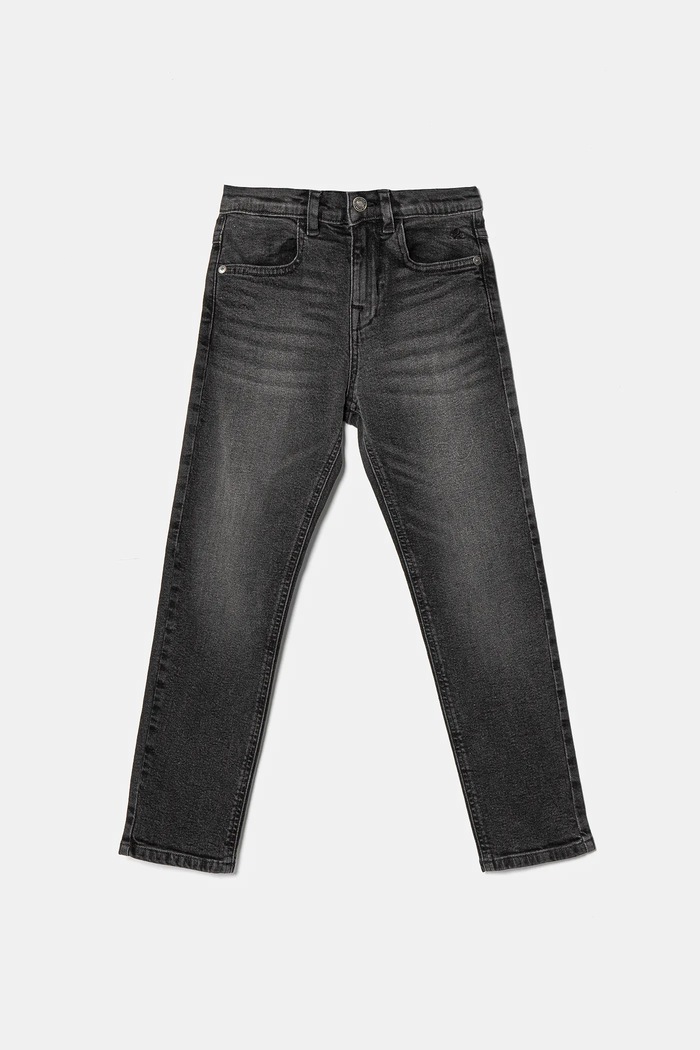 United Colors of Benetton jeans copii reglabil negru 45ONCE02Y.G.Reprop.PPYA