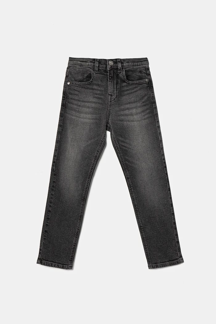 United Colors of Benetton jeans copii reglabil negru 45ONCE02Y.G.Reprop.PPYA