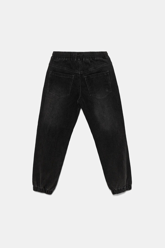 United Colors of Benetton jeans per bambini 44LGCF04J.G.Seasonal nero SS25