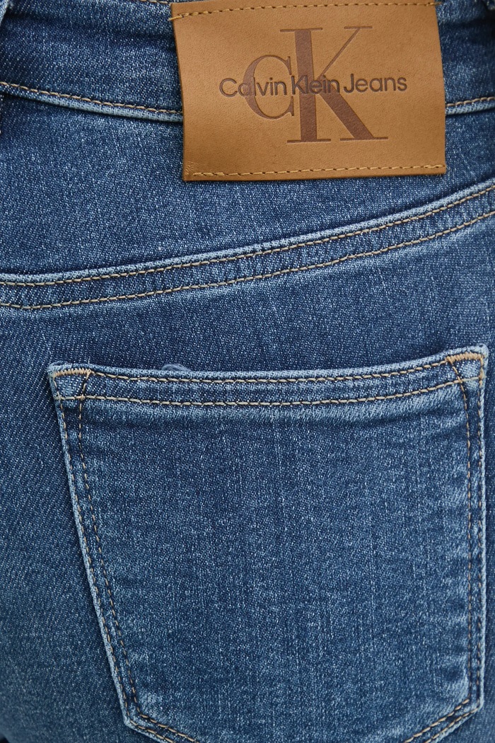 Rifle Calvin Klein Jeans tmavomodrá J20J224483