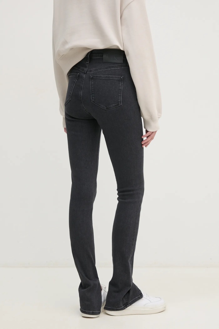 Oblečení Džíny Calvin Klein Jeans J20J224485 černá