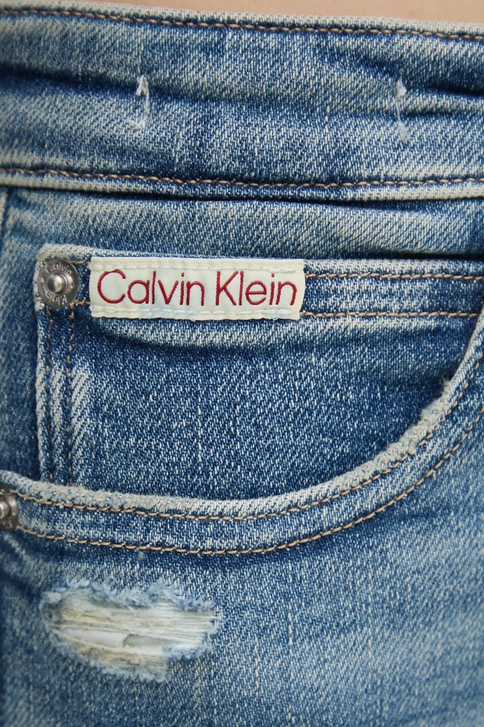 Calvin Klein Jeans jeansy niebieski J20J224495
