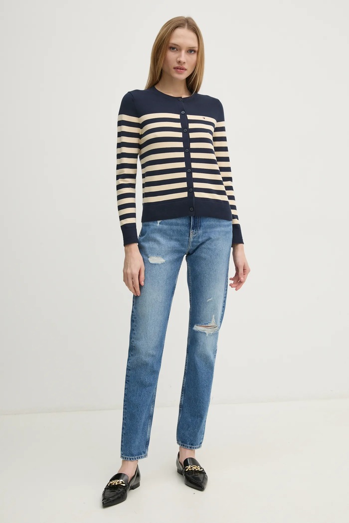 Calvin Klein Jeans jeansi J20J224506 albastru SS25