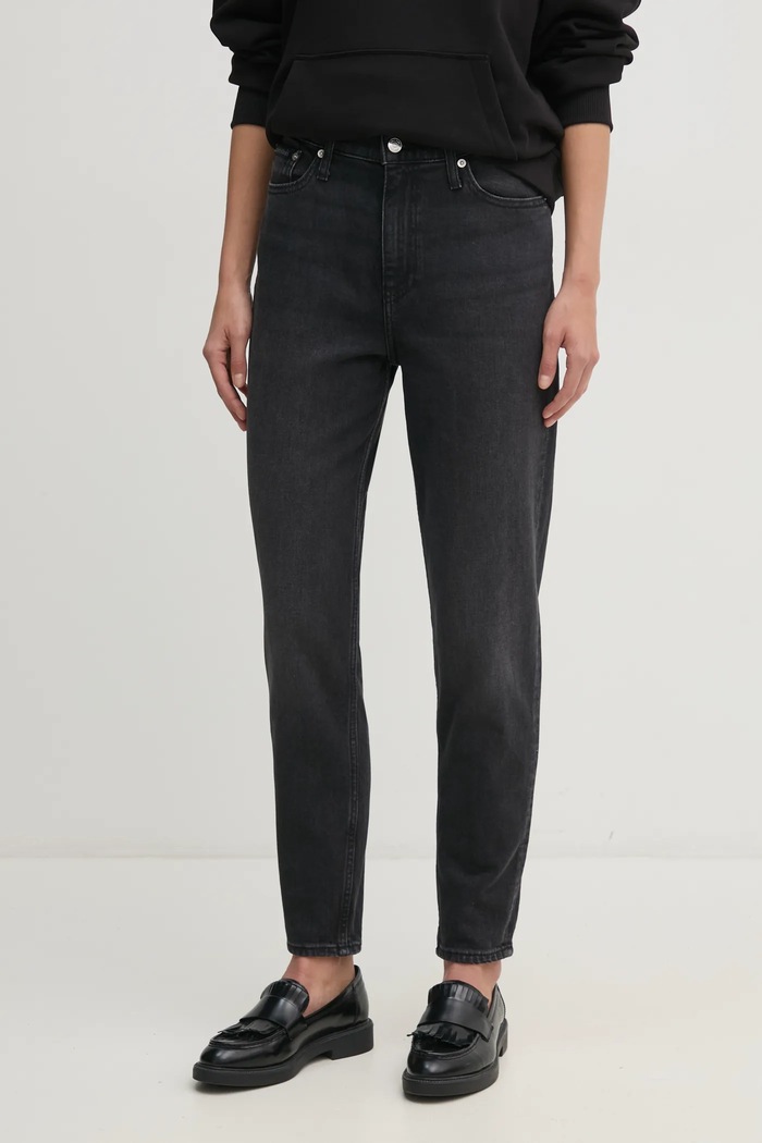 Džíny Calvin Klein Jeans Planet friendly černá J20J224518