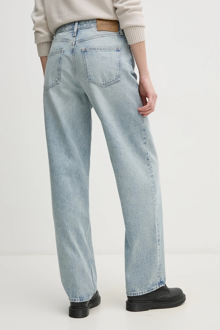 Ρούχα Τζιν παντελόνι Calvin Klein Jeans J20J224550 μπλε