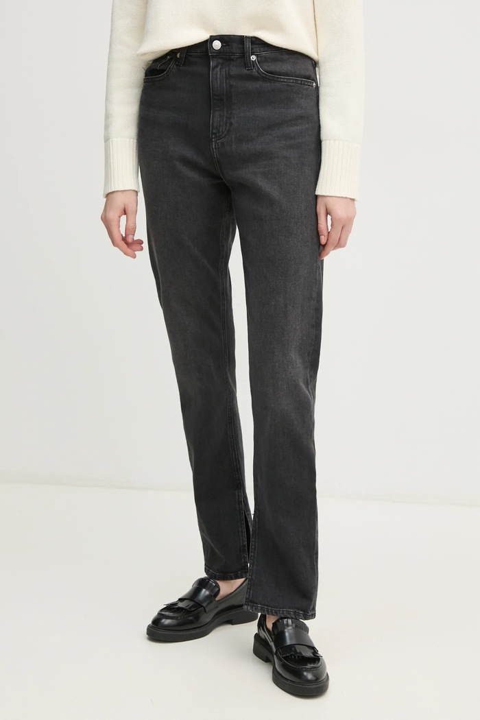 Rifle Calvin Klein Jeans čierna J20J225013