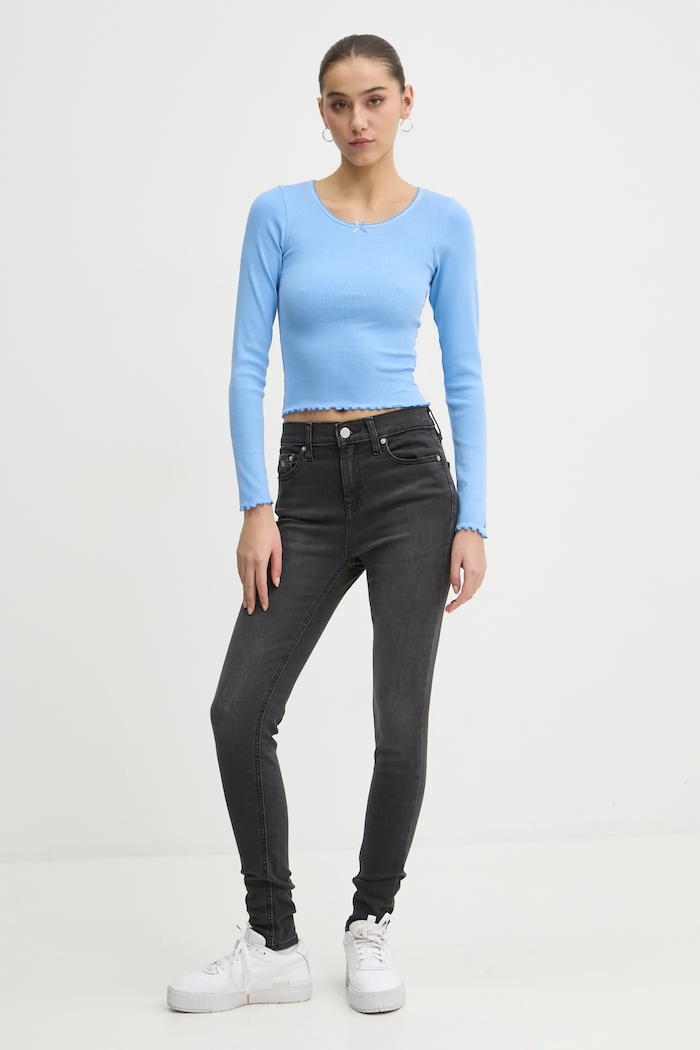 Džíny Tommy Jeans DW0DW19550 šedá SS25