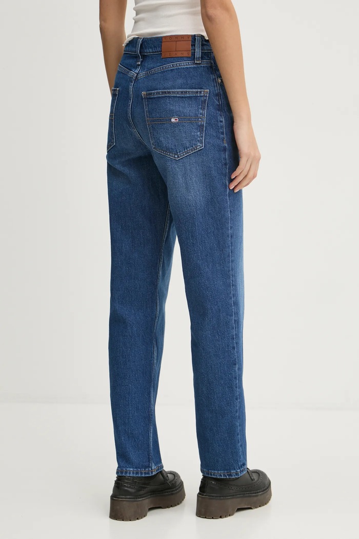 Odzież Tommy Jeans Jeansy DW0DW19567 granatowy