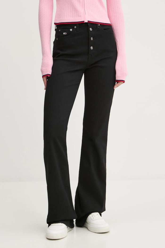 Tommy Jeans jeansy Planet friendly czarny DW0DW19573