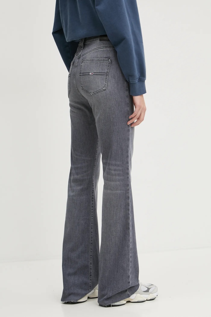 Oblečení Džíny Tommy Jeans DW0DW19574 šedá