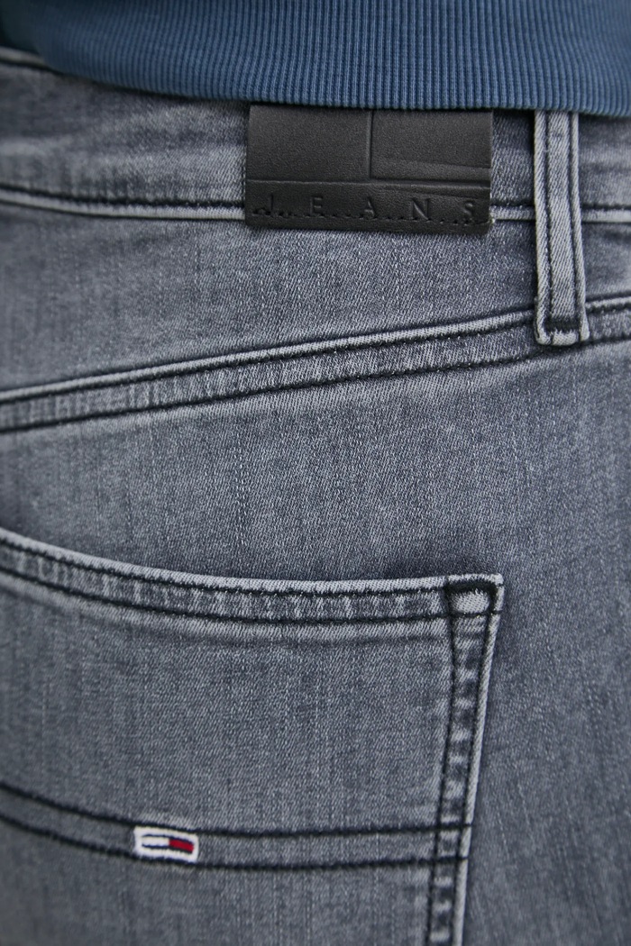 Džíny Tommy Jeans šedá DW0DW19574