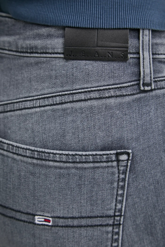 Džíny Tommy Jeans šedá DW0DW19574