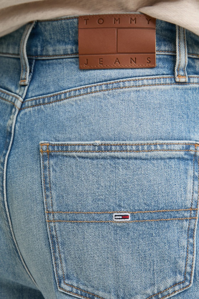 Rifle Tommy Jeans modrá DW0DW19772