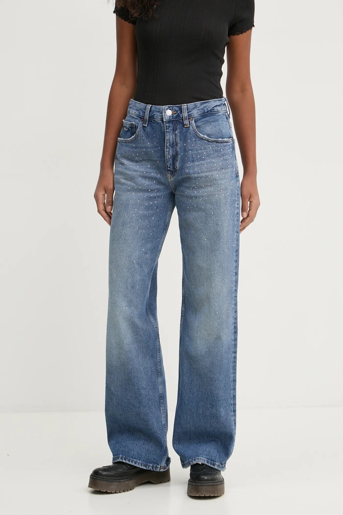 Tommy Jeans jeansy niebieski DW0DW20176