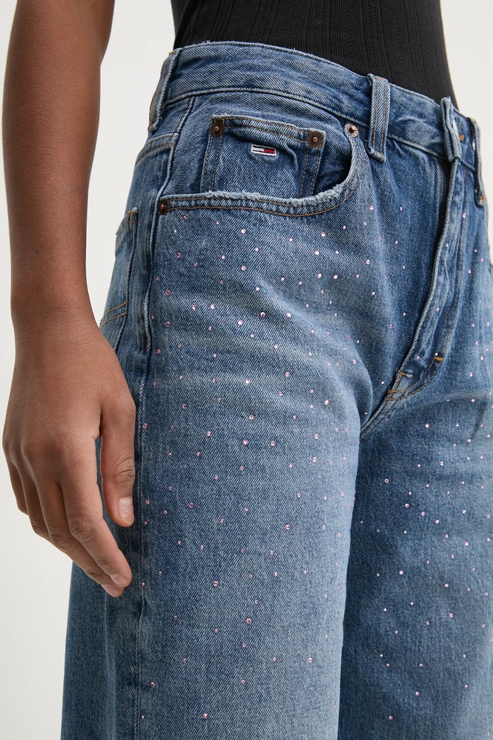 Tommy Jeans jeansy niebieski DW0DW20176
