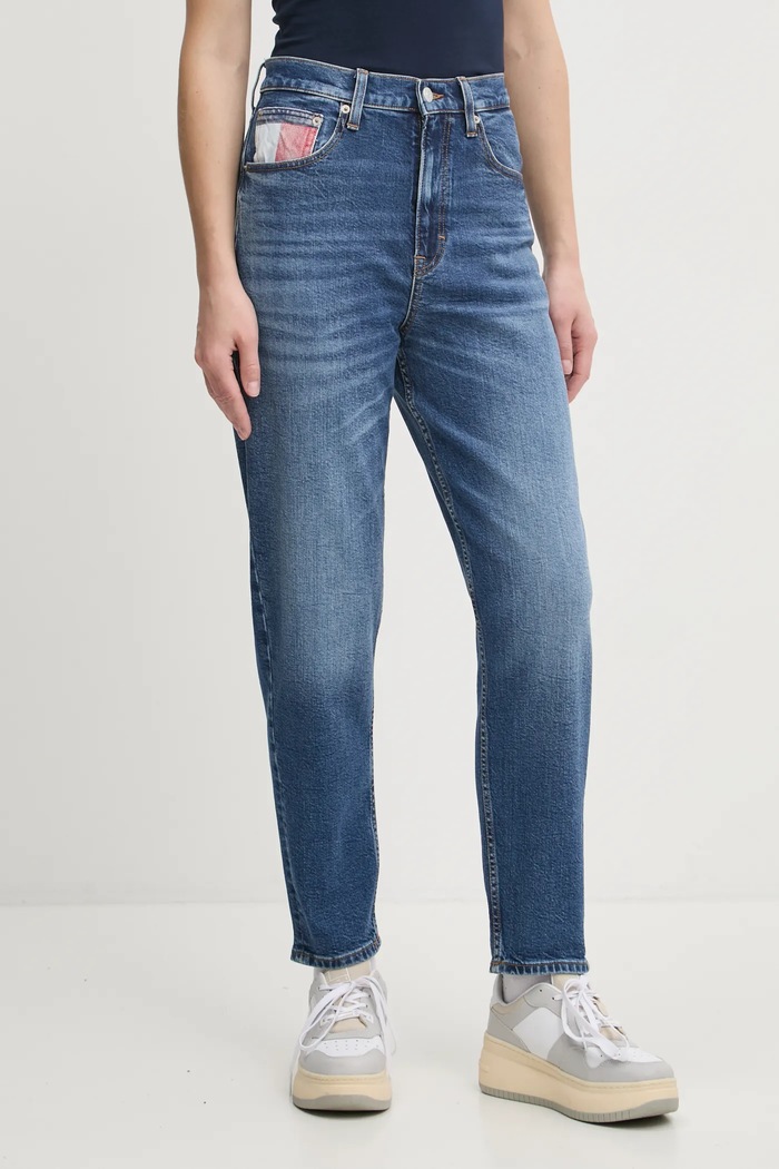Tommy Jeans jeansy Planet friendly granatowy DW0DW20224