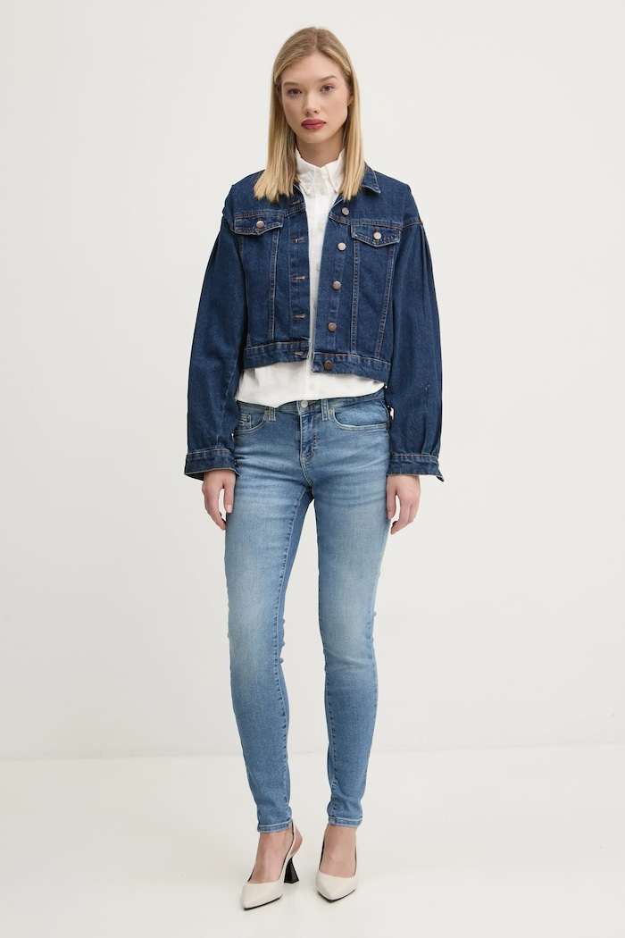 Tommy Jeans jeansy DW0DW20453 niebieski SS25