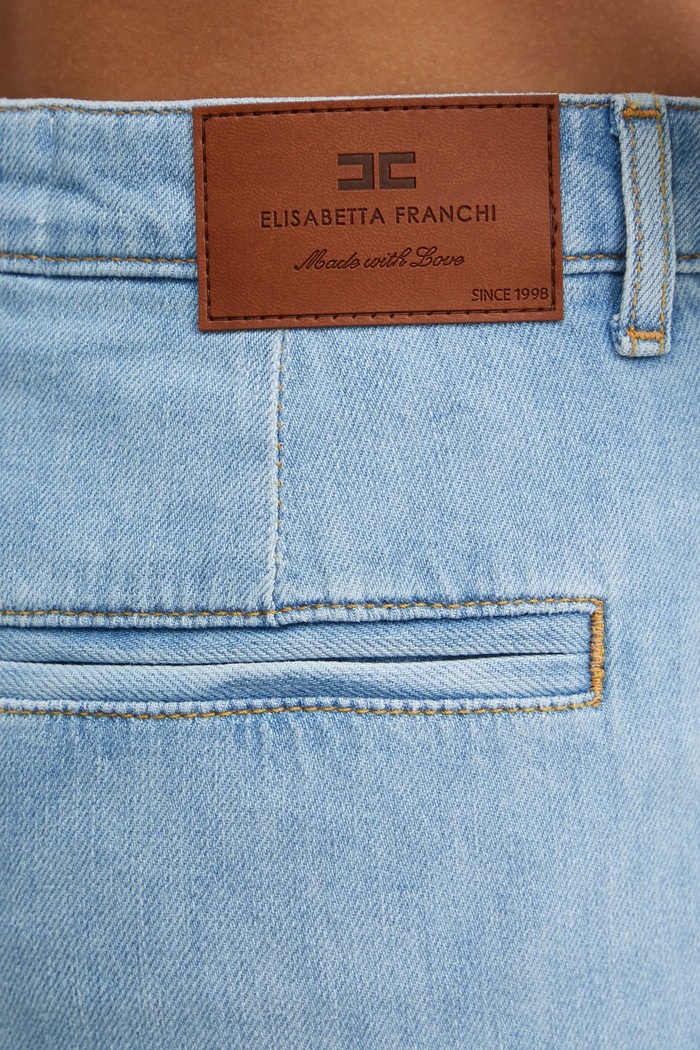 Traperice Elisabetta Franchi PJ84D51E2 plava