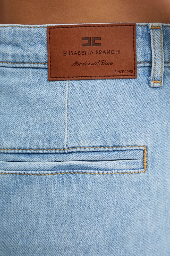 Traperice Elisabetta Franchi PJ84D51E2 plava