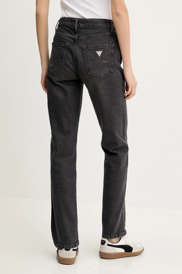 Odzież Guess Jeans jeansy W5RA98.D5M72 czarny