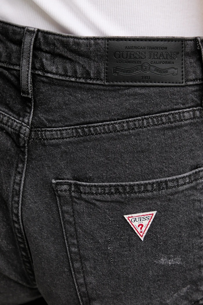 Guess Jeans jeansy czarny W5RA98.D5M72