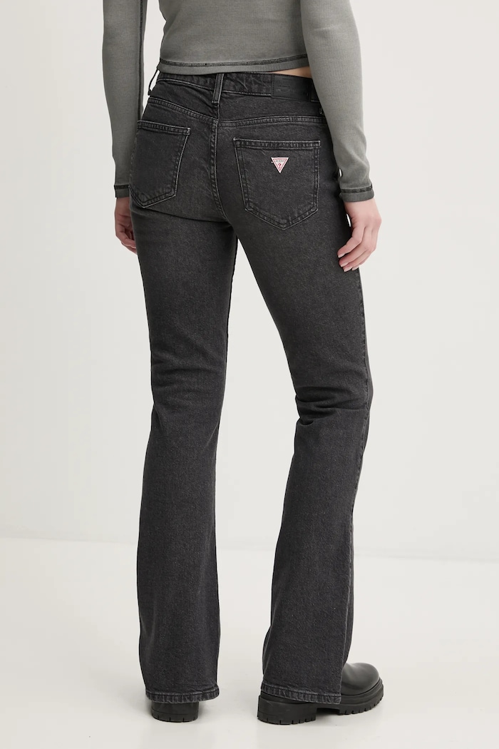 Odzież Guess Jeans Jeansy W5RA1S.D5M71 szary