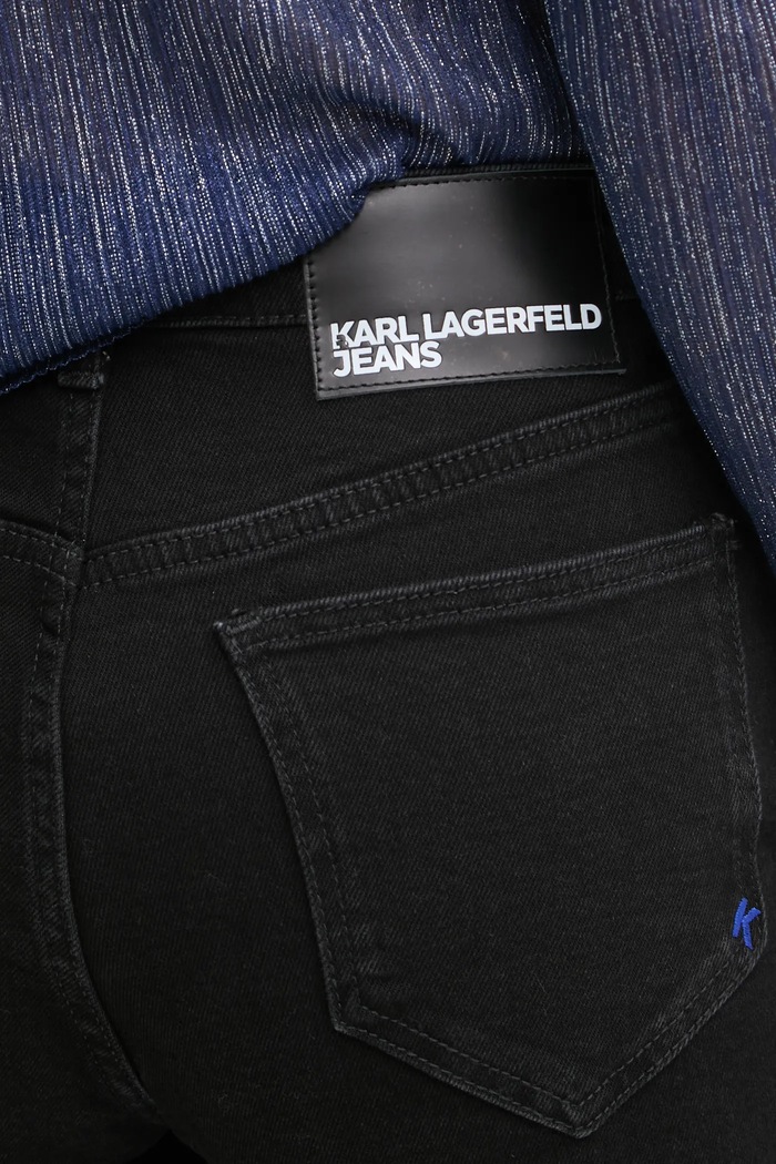 Jeansy Karl Lagerfeld Jeans A1W10011 czarny