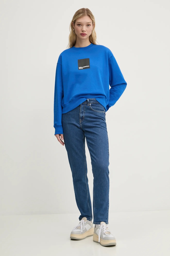 Karl Lagerfeld Jeans jeansy A1W10042 granatowy SS25