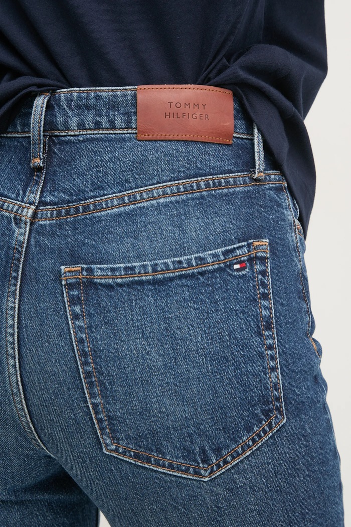 Džíny Tommy Hilfiger námořnická modř WW0WW43711