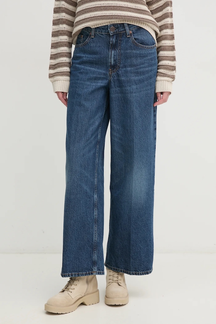 Tommy Hilfiger jeansi Planet friendly albastru WW0WW43712