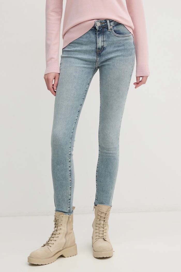 Rifle Tommy Hilfiger Planet friendly modrá WW0WW43717