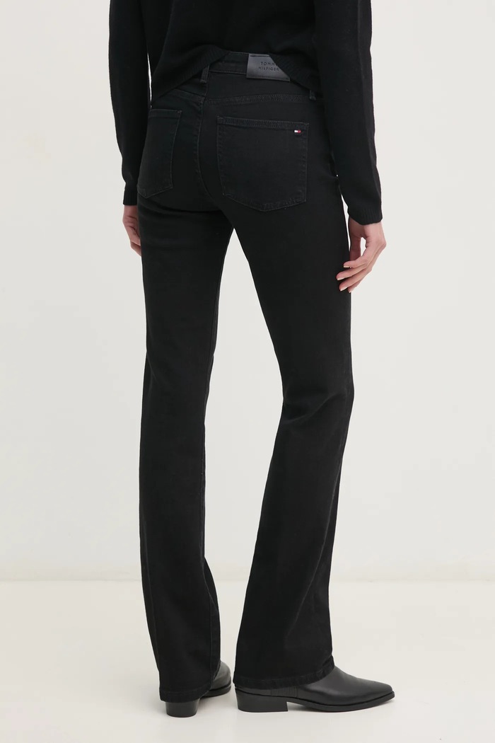 Oblečení Džíny Tommy Hilfiger WW0WW45007 černá