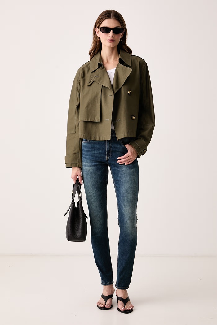 Tommy Hilfiger Skinny traperice za žene WW0WW45010 plava SS26